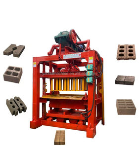 Cheap QTJ4-40 Small Manual <strong>Block</strong> Forming <strong>Machine</strong> Brick Production <strong>Line</strong> Small Enterprise <strong>Building</strong> Materials Machinery Wholesale - Product Image 1