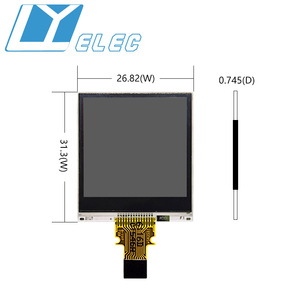 シャープLS013B7DH031.33インチ128x12810ピンSPIインターフェース反射型TFTLCDディスプレイパネルモノラルLCDディスプレイ - Product Image 2