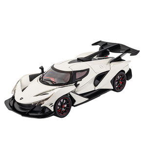 车志1:24阿波llo <span class=keywords><strong>IE</strong></span>声光向后拉压铸玩具汽车合金汽车金属模型儿童玩具
