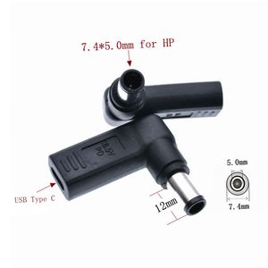 PD Spoof <strong>Adapter</strong> Plug Converter USB Type C Female <strong>to</strong> 7.4 X 5.0mm 4.5 X <strong>3</strong>.0mm 5.5 X <strong>2</strong>.5mm Male Laptop Dc Output Jack Connector - Product Image 6