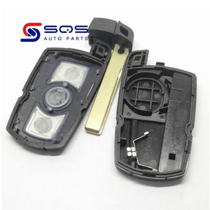 SQS yüksek kaliteli fabrika özelleştirme uzaktan araba anahtarı kabuk 3 düğme kılıf Styling kapak Fob BMW 1 3 5 6 serisi E90 E91 E92 - Product Image 4