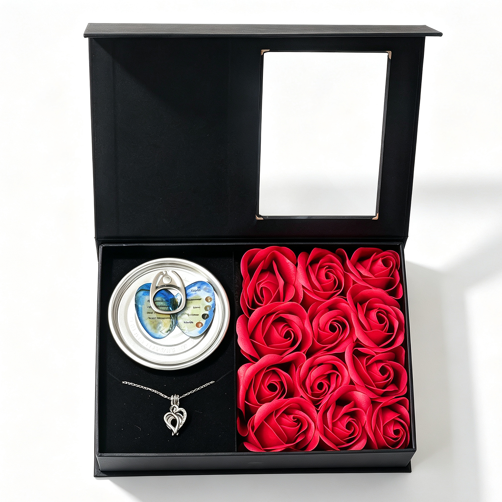 Coffret cadeau pendentif cœur amélioré