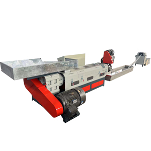 塑料废旧颗粒单级pp pe hdpe塑料造粒机造粒线回收机 - Product Image 3
