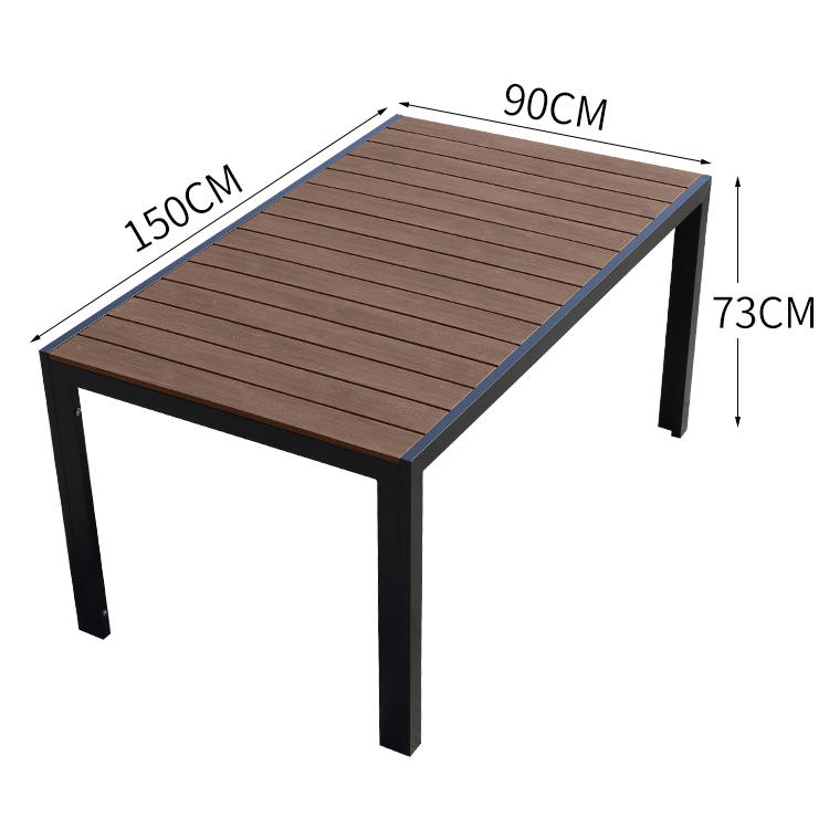 Brown 150*90cm table