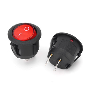 KCD1-101 12V 2 vị trí chuyển đổi Rocker chuyển đổi cho Xe thuyền thu nhỏ 6A/250V 10A/125V AC Power Strip - Product Image 4