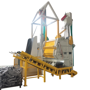 Kunden spezifische Crawler-Strahl maschine Automatische Beladung Entladen mit Motor motor kern zum Entflaggen