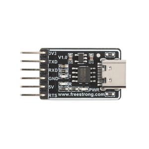 FS-UTTL-340NC USB-zu-TTL-Serien adapter mit Typ-C-Schnitts telle CH340NC Chip Integrated 5V zu 3.3V Konverter