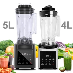 4L 5L คุณภาพสูงเป็นมิตรกับสิ่งแวดล้อม Multi-Functional เครื่องสมูทตี้เครื่องคั้นน้ําผลไม้น้ําแข็งเชิงพาณิชย์เครื่องปั่นที่ดีที่สุดเครื่องปั่นดิจิตอล - Product Image 2