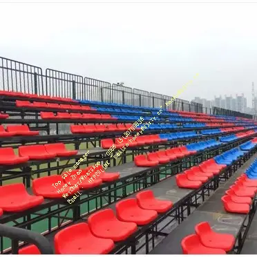 Cadeira dobrável de estádio da arena do plástico para o futebol