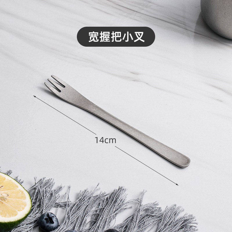 Gray Wide grip fork