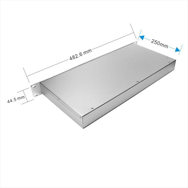 1U (44,5*482,6*250 mm) Sabbiato