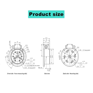 High static <strong>overload</strong> protection 6-Axis Force Torque <strong>Sensor</strong> - Product Image 2