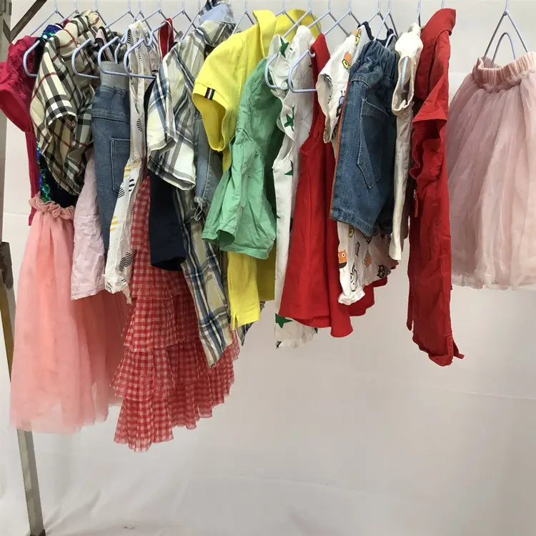 Roupa CCR rumage usado crianças verão desgaste segunda mão roupas chinês roupas fornecedor para a África e Tanzânia armazém