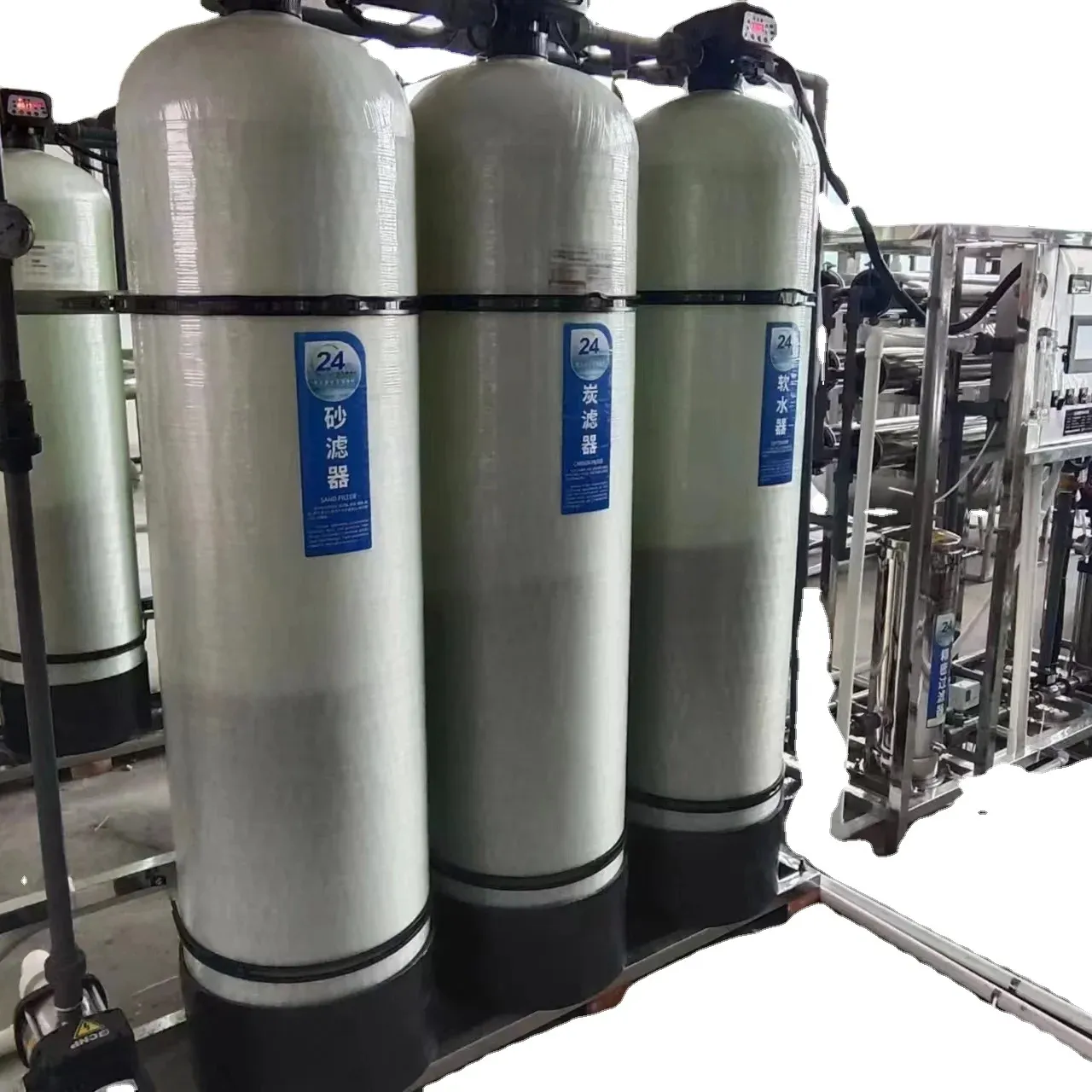 1000L ROS água limpeza máquina bebida água tratamento máquina sistema para utilização comercial