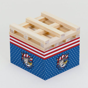 Bloc de notas personalizado de alta calidad, plataforma de madera cuadrada con logotipo para oficina de negocios, de notas Bloc, bloque de papel personalizado, Cubo de notas adhesivas - Product Image 2