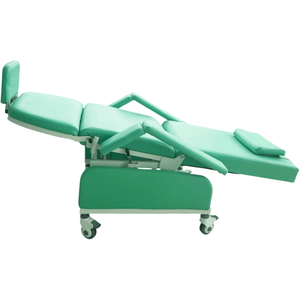 YGCX06专业可移动3功能可调医院透析椅患者手动躺椅 - Product Image 4