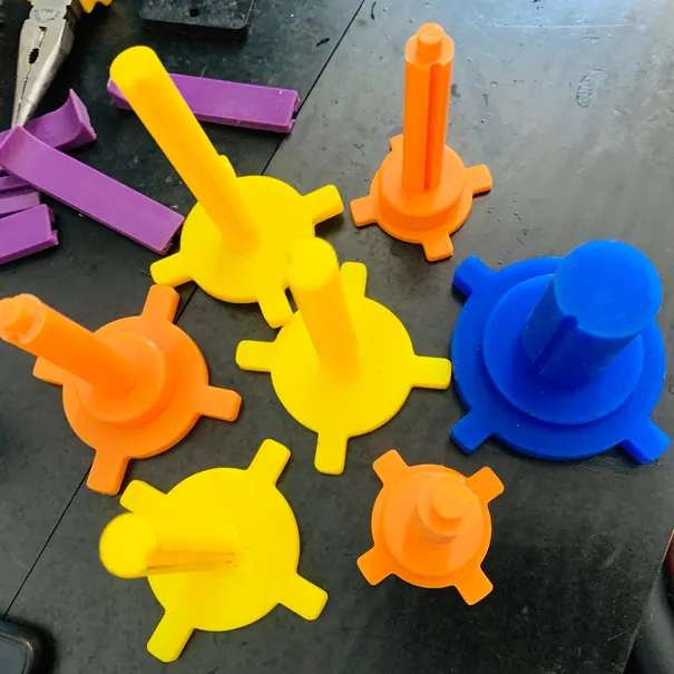 Piezas de silicona de goma en forma de color, personalizadas, de alta calidad
