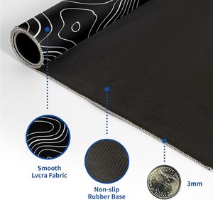 Văn Phòng Phụ Kiện Tùy Chỉnh Cao Su 3D Mousepad XXL Bàn Chơi Game Mat Không Thấm Nước Chuột Chơi Game Pad Cho Món Quà - Product Image 4