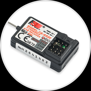 FlySky FS-GR3E 2.4GHz 3チャンネルレシーバーRcカーオートボート用 - Product Image 1