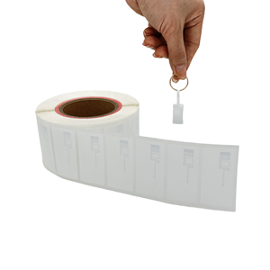 Vendita calda di etichette di carta per gioielli Rfid UHF etichetta impermeabile adesivo RFID etichette piccole etichette integrate con Chip leggere adesivo antifurto - Product Image 1