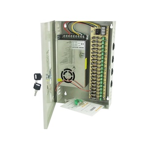 Fuente de alimentación de CA a CC Entrada de 100/240 voltios seleccionada por interruptor Fuente de alimentación de 12V Caja CCTV para sistema de seguridad Cámara Ip - Product Image 1