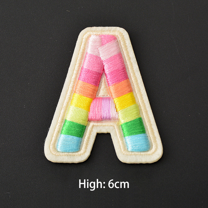 colorful A