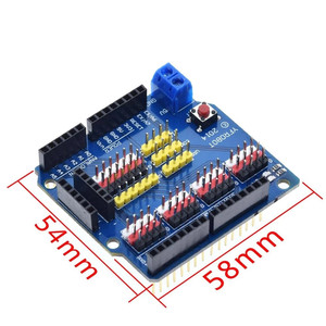 V5 Sensor Shield Erweiterungs platine Shield Für Arduino UNO R3 V5.0 Elektronisches Modul Sensor Shield V5 Erweiterungs karte