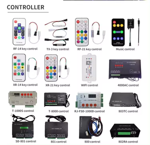 DC5-24V Mini Wifi Controller RGB RGBW Steuerung Dimmer Mit 24 Schlüssel Fernbedienung Für RGB Adressierbare Led Licht Streifen