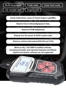 KONNWEI KW310 OBD2 Autocode-Scanner CAN-Diagnose tool für alle 1996 OBDII-Fahrzeuge Lesen und Löschen von Motor fehler codes - Product Image 3