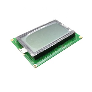 WG16080A Módulo LCD LCD16080 pantalla gris 7981 controlador retroiluminación amarillo-verde