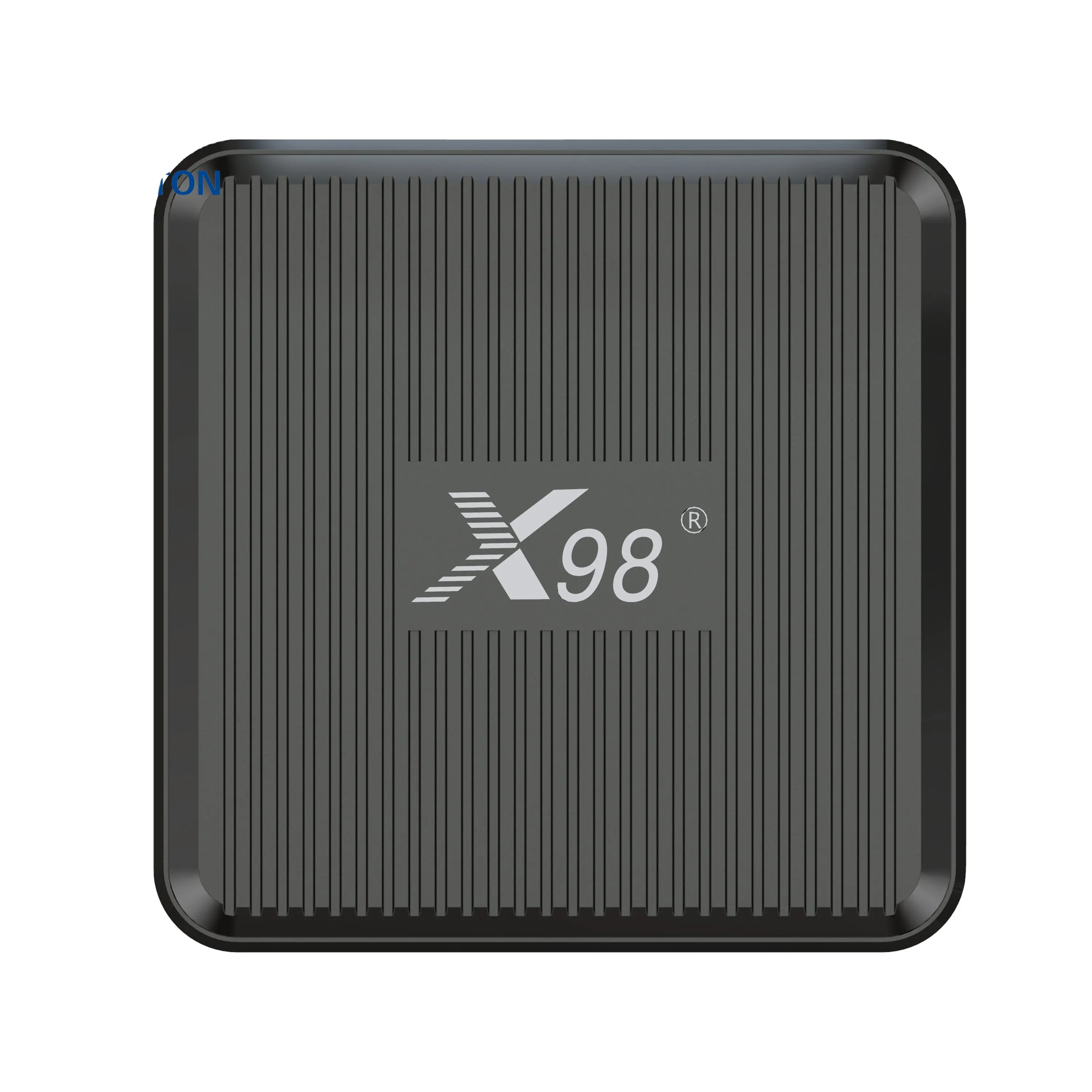 최신 X98q 4k Amlogic TV 박스 2.4g/5g 와이파이 스마트 2.4 및 5G 와이파이 AV1 HDR 10 + TF 카드 게임 영화 안드로이드 TV 박스
