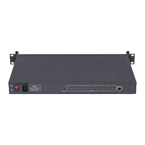8チャンネルSRTRTMP RTSP H.265 H.264 HDMI-IPビデオキャプチャカードボックスLiveストリーミングエンコーダー1UラックNVRIPTV - Product Image 3