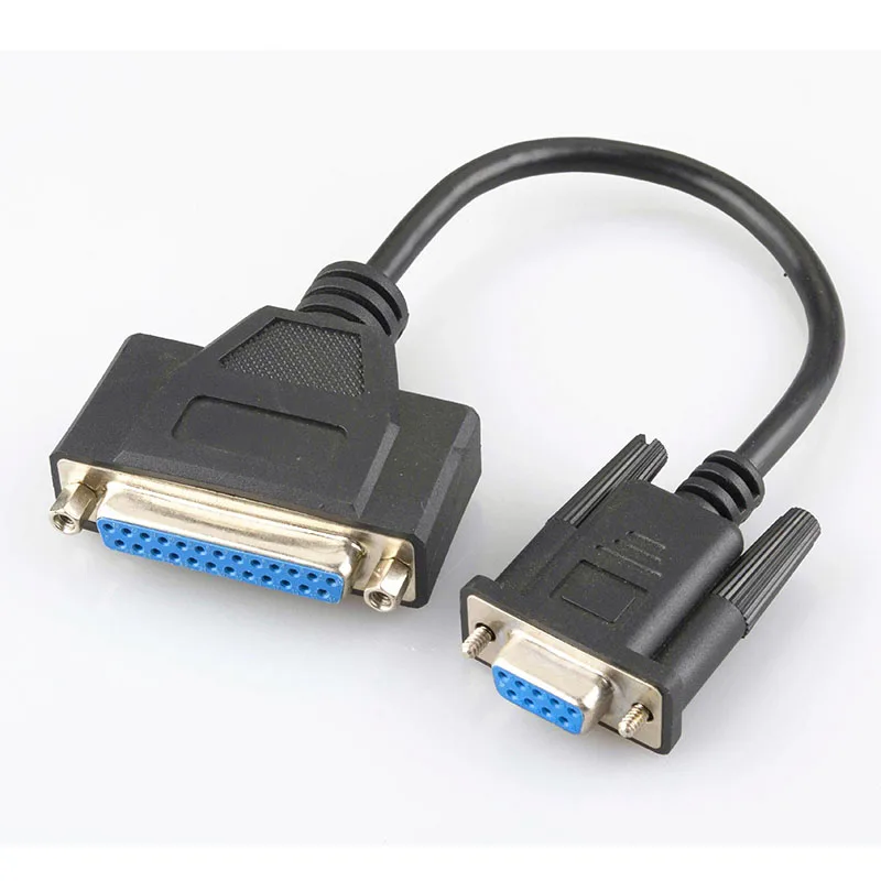 waterproof D-sub 9PIN RS232 connector for computer harness
