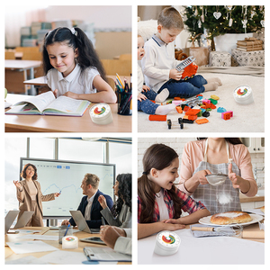 Timer di facilità d'uso per la scrivania per bambini 60 minuti Timer visivo per bambini Home Edition orologio meccanico arcobaleno conto alla rovescia - Product Image 6
