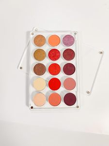 New EMPTY Magnetic <strong>Eyeshadow</strong> <strong>Palette</strong> DIY Acrylic All Transparent Elegant Eye Shadow Makeup <strong>Palette</strong> 26mm*15 Holes - Product Image 4