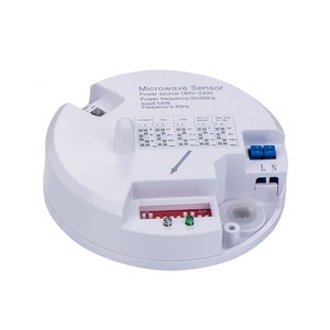 Dimmbarer Mikrowellen-Sensor kombiniert mit Treiber, 360-Grad-Radar-Sensor mit einstellbaren Funktionen - Product Image 1