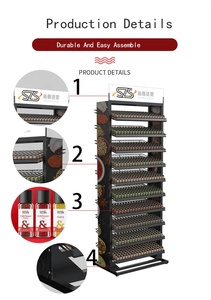 Giá Trưng Bày Sơn Móng Tay Thiết Kế Mới Và Giá Trưng Bày Gia Vị Với Logo Và Quảng Cáo - Product Image 5