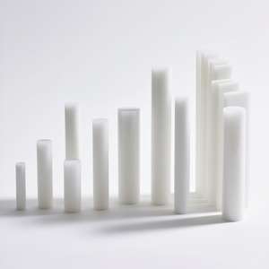 Tabung PTFE Virgin tingkat industri panjang 500mm 100mm ID tahan tekanan tinggi - Product Image 6