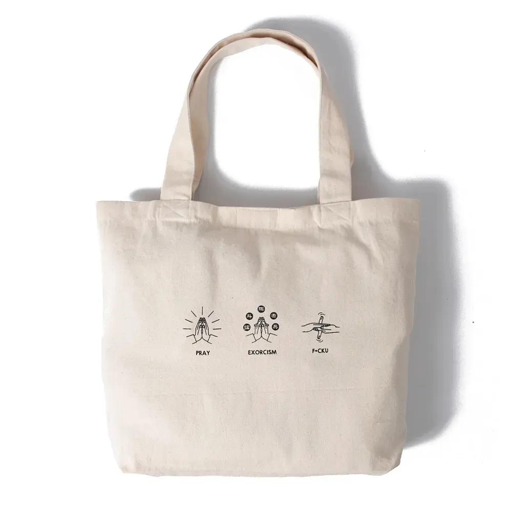 Bolso Tote de algodón de alta calidad personalizado con su propio logotipo, bolso de tela bolso de algodón
