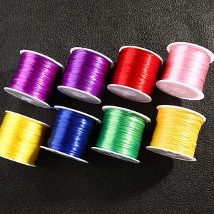 TPU <strong>Elastic</strong> Stretch Cord Colored Crystal <strong>String</strong> for Jewelry Making Bracelet Wire - Product Image 6