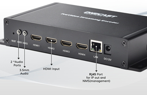 Codificador digital HD a H265 de transmisión IPTV para Facebook Yotube, codificador de transmisión de 4 canales, 1, 2, 2, 1, 2 - Product Image 5