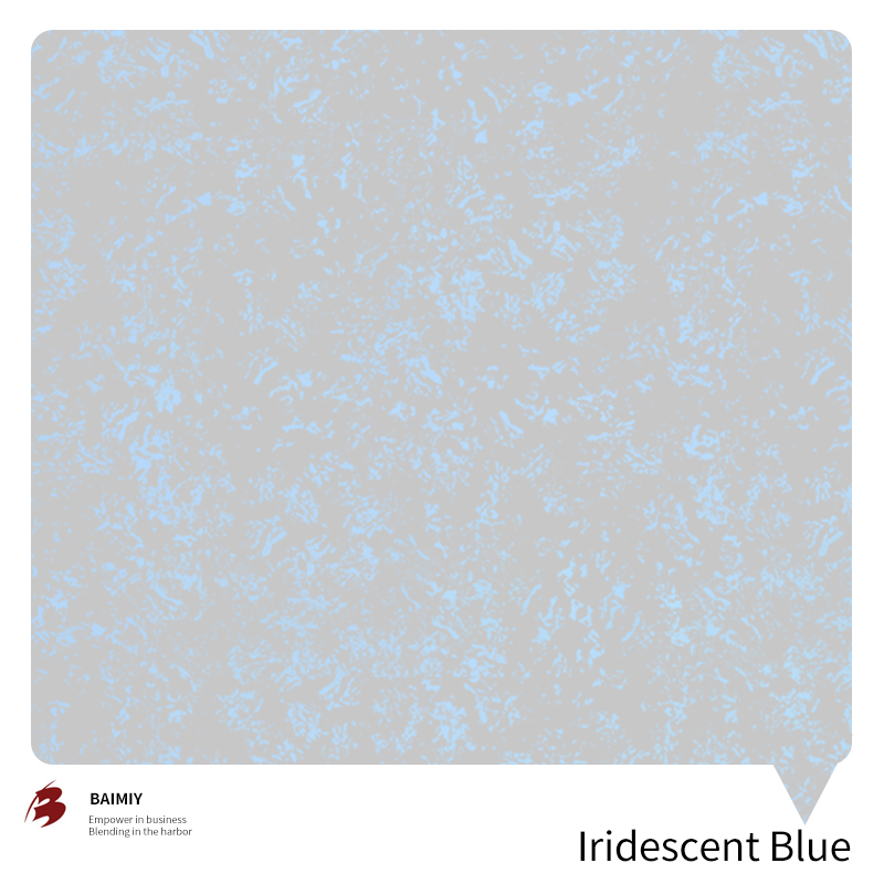 Irisé-Bleu