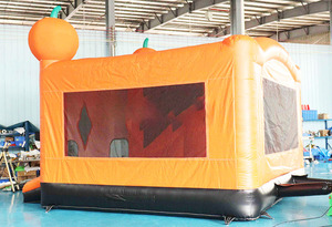 Halloween bí ngô loạt PVC Inflatable lâu đài bouncy nhà cho trẻ em của công viên giải trí chơi và vui vẻ - Product Image 3