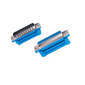 Conector hembra y macho chapado en oro, D-SUB IDC tipo D, 9/15/23/37 pines DB - Product Image 1