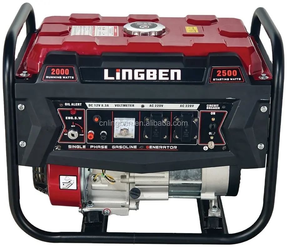 Lingben gerador de gasolina, nome da empresa 6500 gerador de gasolina china lingben 1kw 1000w 2.5hp mini
