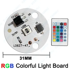DIY Mini RGB LED-Licht paneel 1 Meter weißes USB-Schalter kabel DC5V Bunter Farbverlauf 3W SMD-Fernbedienung Mini-RGB-Licht paneel - Product Image 6