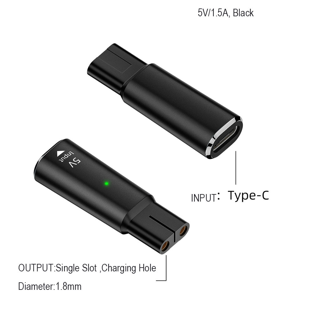 Single Slot 5V Negro