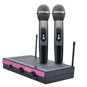 Dài Phạm Vi Cầm Tay Uhf Không Dây Năng Động Micro Không Dây Cho <span class=keywords><strong>Karaoke</strong></span> Hát Nhà Thờ Cuộc Họp Hành Động Bài Phát Ngôn Hội Nghị Sân Khấu - Product Image 1