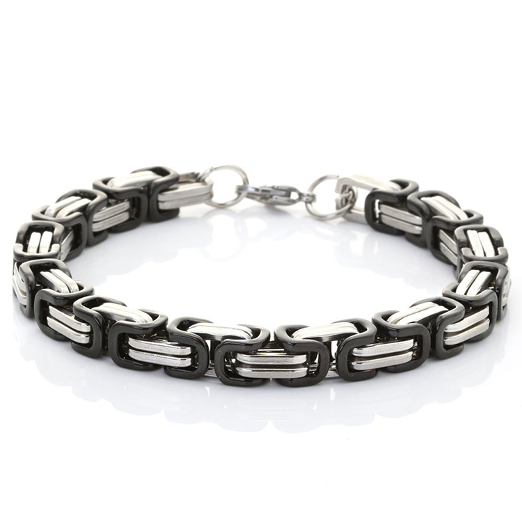 #3 noir/silver-5mm-18cm