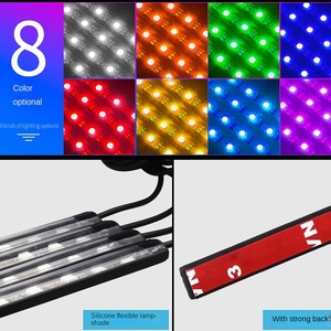 ไฟตกแต่งบรรยากาศแบบซิมโฟนี LED สำหรับรถยนต์36LED/72ไฟสร้างบรรยากาศแบบ RGB ควบคุมด้วยแอปสำหรับรถ LED - Product Image 3